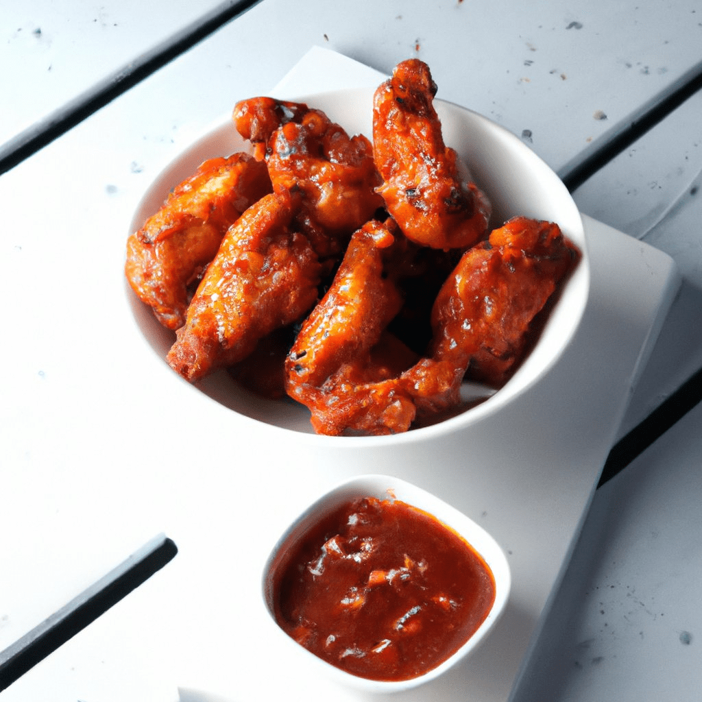 Chicken tenders can also be served with a variety of different sauces