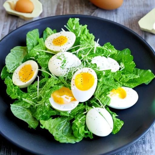 6. Simple Egg-Free Caesar Salad
