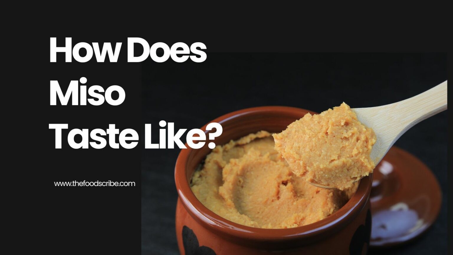 what does miso mayo taste like